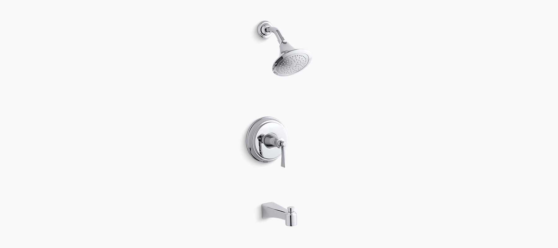 K T11077 4 Archer Rite Temp Bath And Shower Faucet Trim Kohler